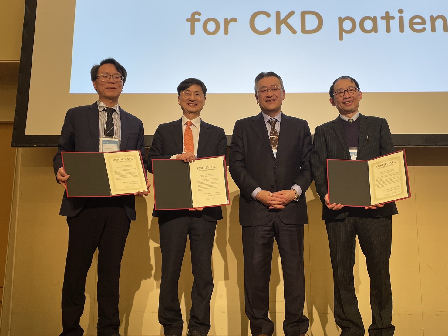 台中榮總腎臟科游棟閔主任接受日本東京女子醫科大學腎臟移植