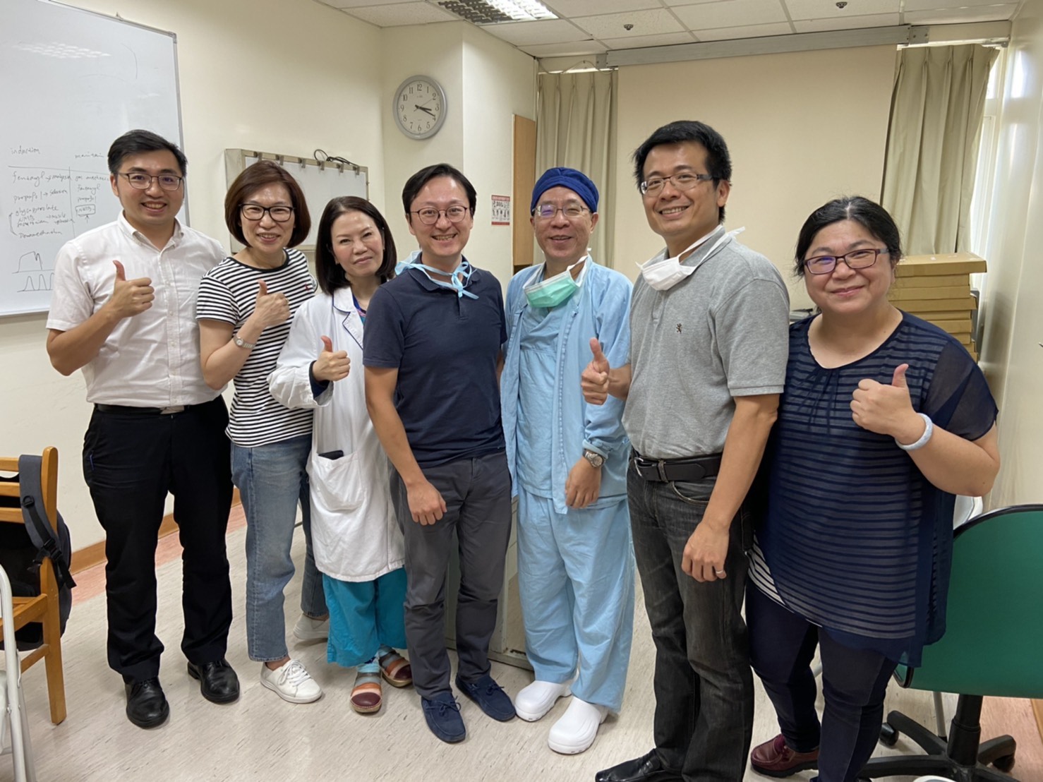 參訪本院麻醉部術前訪視中心