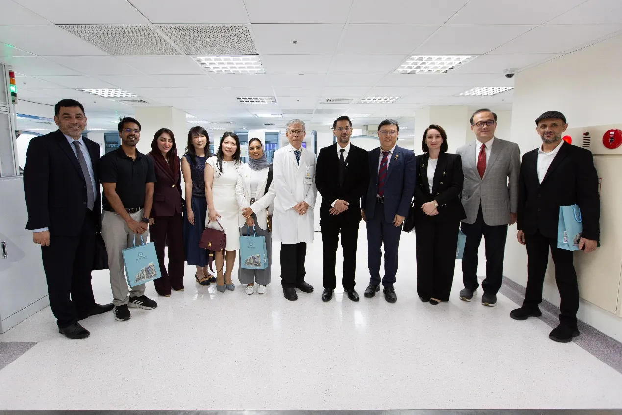 Visited the Smart Automated Laboratory at Taichung Veterans General Hospital.
